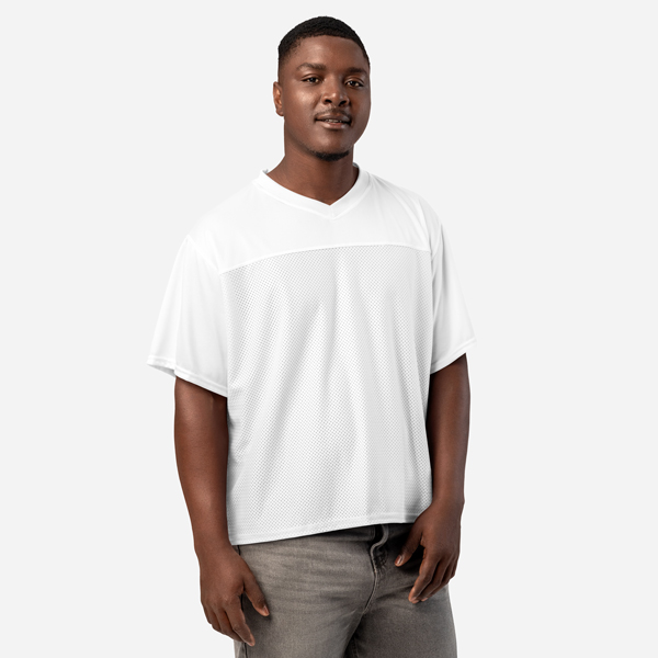 All-Over Print Boxy Football Jersey