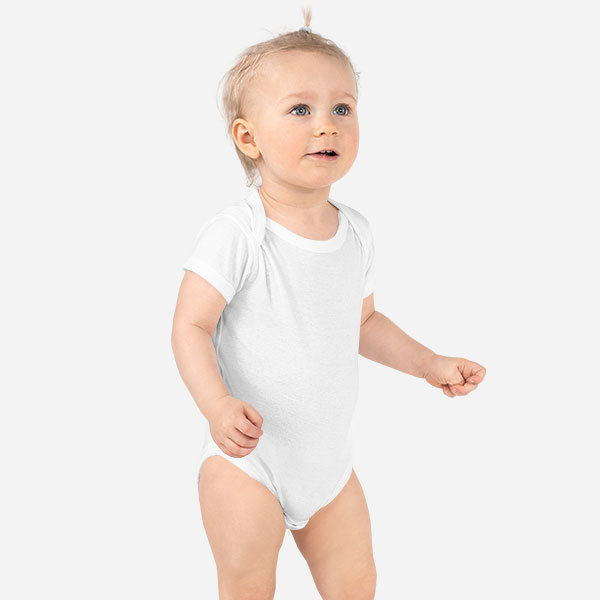 Baby Short Sleeve Bodysuit | Rabbit Skins 4400