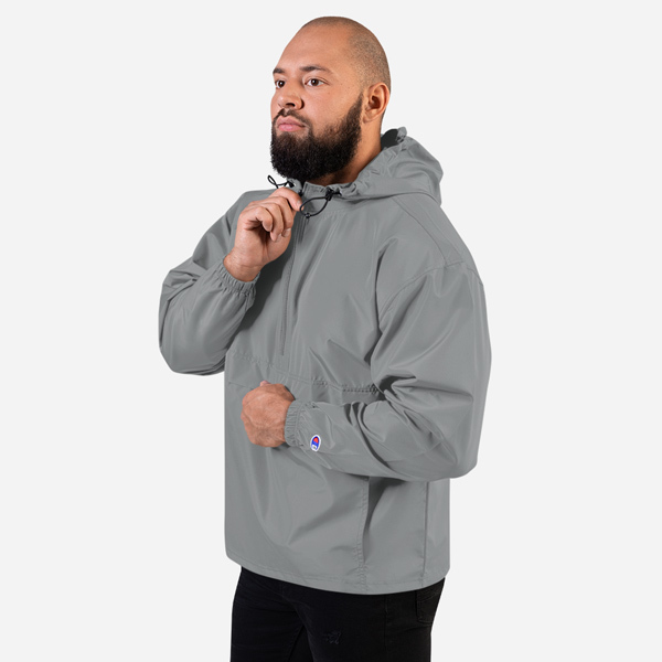 Embroidered Champion Packable Jacket