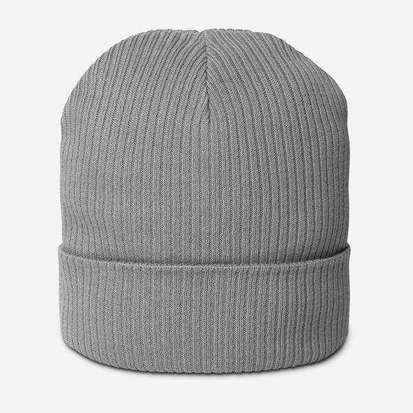 Organic Ribbed Beanie | Atlantis