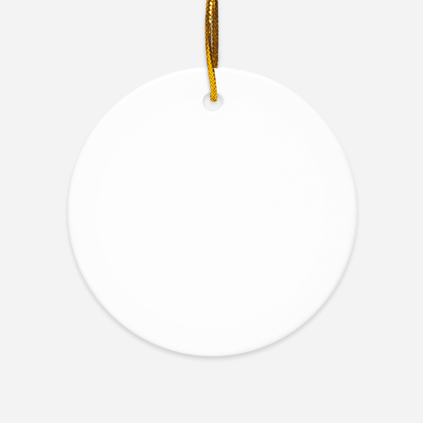 Ceramic Ornaments, 2-Side Print